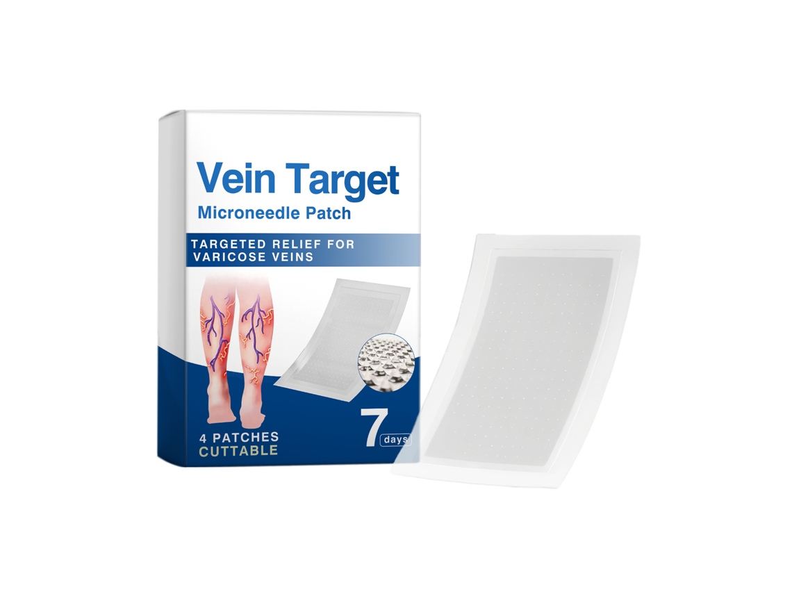 Parche nutritivo para piernas con microagujas