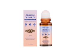 Rodillo para el cuidado del cabello con aceite de ricino