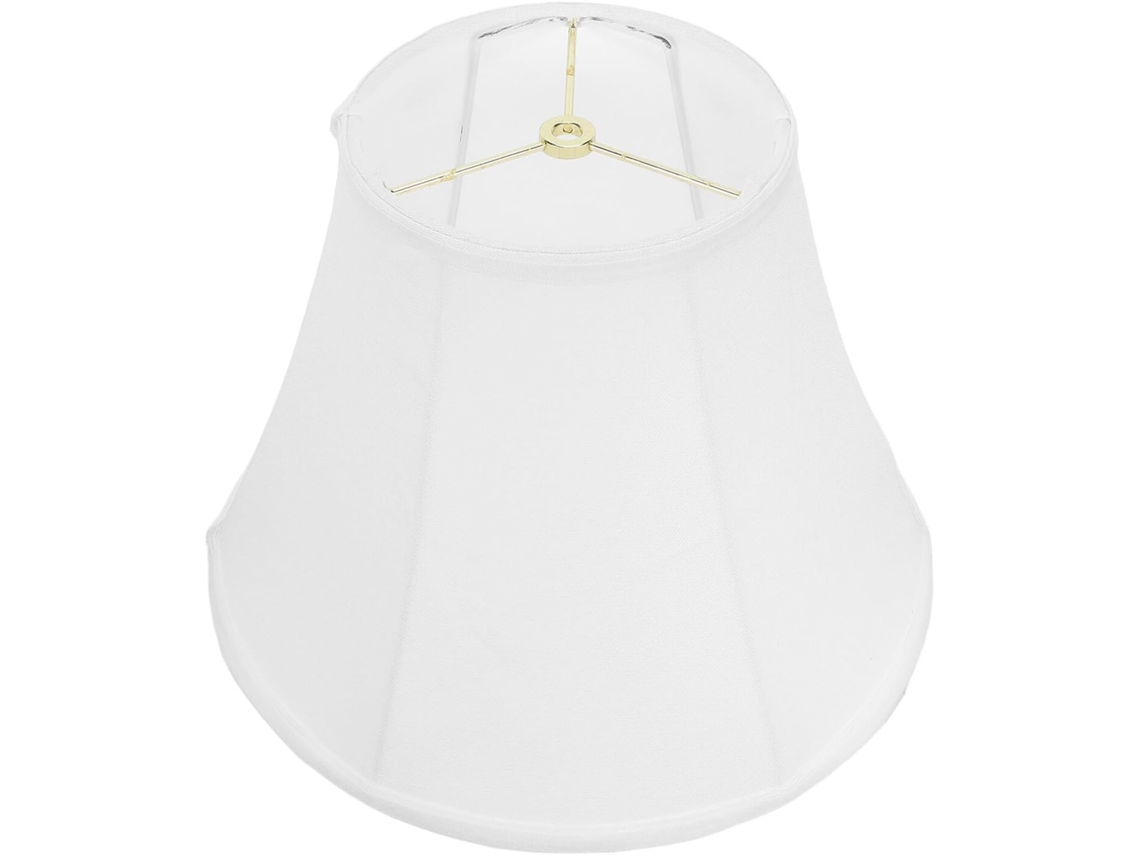 Lámpara de mesa vintage de lino, 33x24 cm, para salón. SFUSHOS