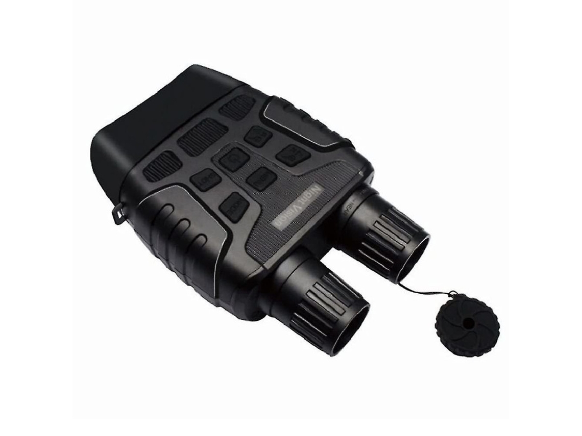 Binoculares de visión nocturna Bestvite de 300 yardas con zoom óptico, telescopio digital con pantalla, cámara para fotos y videos (negro)