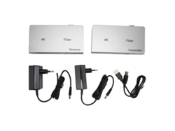Extensor de fibra KVM HDMI 4k Transmisión 10km 30hz