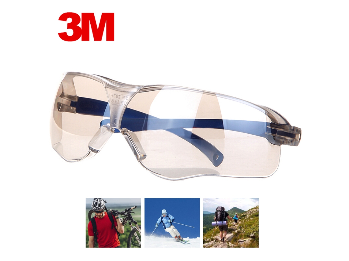 Gafas De Seguridad 3m 10436 Para Exterior, Anti-polvo Anti-arañazos, Lentes Resistentes A Impactos, Protección Ocular