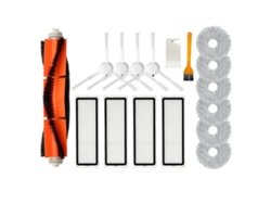 Se aplica a Xiaomi Mijia B101cn Mop, cepillo principal, cepillo lateral, filtro HEPA, paño de fregona.
