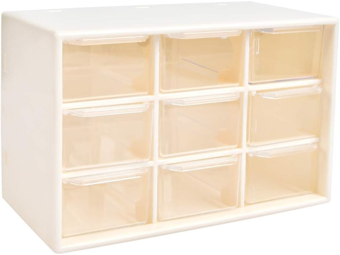 VYLARA Caixa De Armazenamento Para Mini Gavetas, Janela Transparente Com Material Acrílico Para Durabilidade E Proteção Contra Poeira, Armazenamento De Gavet