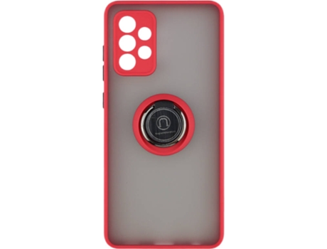 Funda Samsung Galaxy A52 5G SKYHE Gel Bumper Ring Rojo