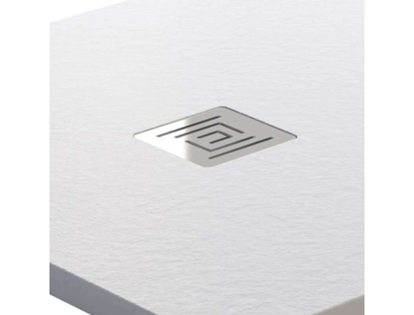 Plato De Ducha De Resina Mineral - Mampara De Ducha - Blanco_Y_Crudo - 200X70Cm Gme