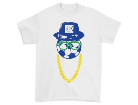 Camiseta ROCKINSTONE de fútbol Run DMC Run DMC (Algodón - XXL)