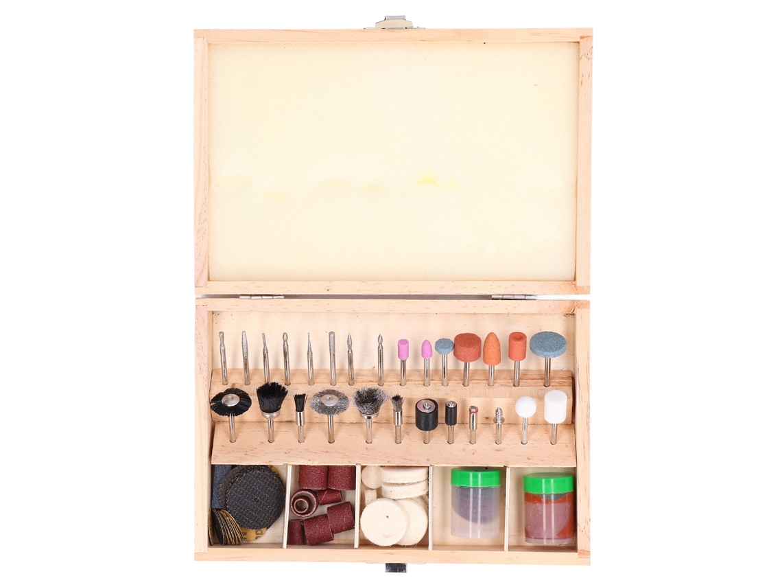 Kit De Accesorios Para Herramientas Rotativas De 1/8 De Pulgada Con 100 Piezas Para Pulir Y Lijar.