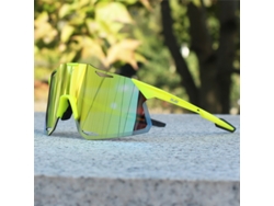 (estilo D) Gafas De Ciclismo, Lentes Uv400, Material De Lente De Policarbonato, Marco De Acrílico.