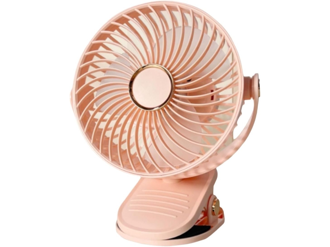 Ventilador Portátil De Sobremesa Y Con Clip Portátil Ajustable