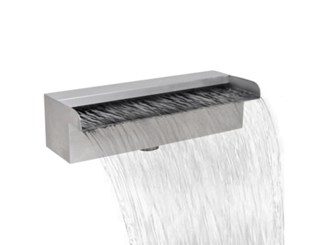 Lavabo MAISON ExCLUSIVE - Fuente Cascada Rectangular Piscina Acero Inoxidable 30 cm