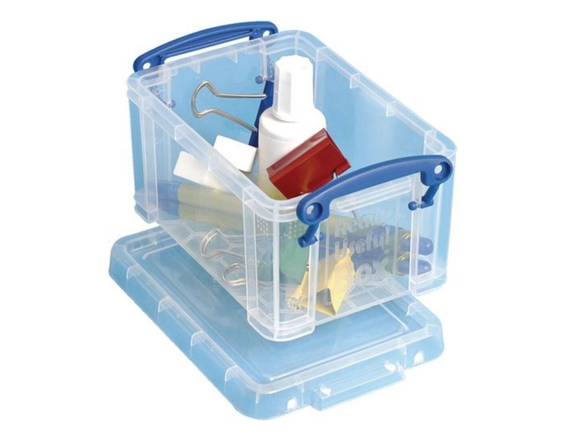 Caja REALLY USEFUL BOXES 0.7C (Transparente - 10x15.5cm - Rectangular - 0.7L)