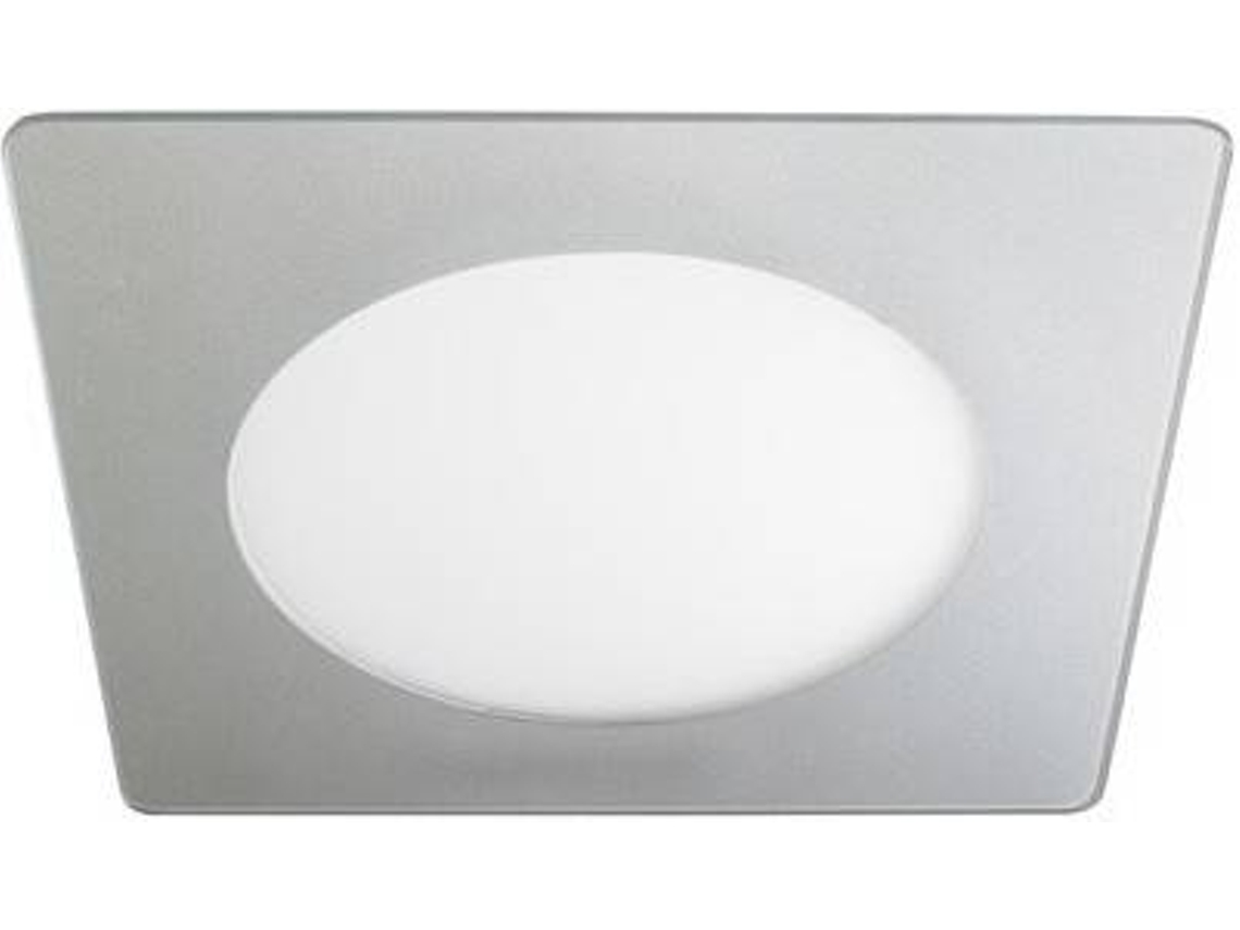 Lámpara de Techo Empotrado CRISTALRECORD Novo Lux (Gris - LED - 12 W - Cristal)
