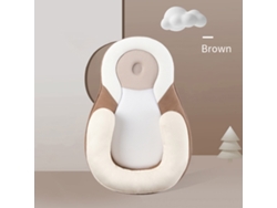 (marrón) Soporte para la cabeza del bebé, soporte con forma neonatal, soporte lateral