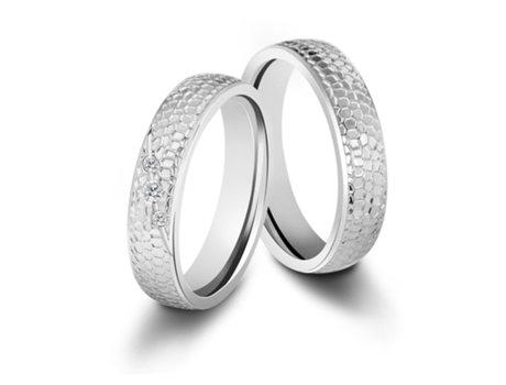 AKZENT Anillo de acero Inoxidable para hombre, San Valentín, compromiso, amistad– Tam.72 – 0207