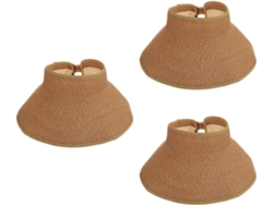 Chapéu De Praia Feminino De Verão Com Viseira, Proteção Solar Completa Contra Raios Uv.