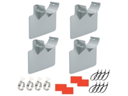 Soportes Ajustables Para Mangueras De Piscina Con Abrazaderas Y Bridas De Nailon - Accesorios Para Piscinas