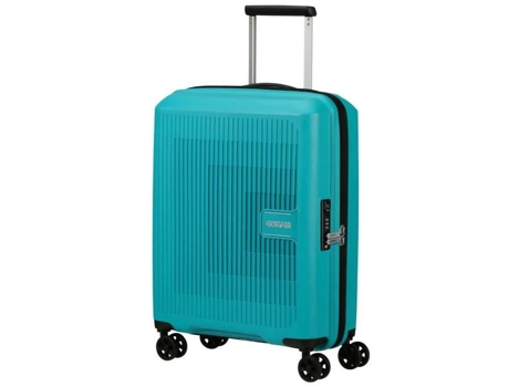 Maleta de Cabina de Hombre AMERICAN TOURISTER Aerostep Rodas Duplas Outro Azul (55 cm)