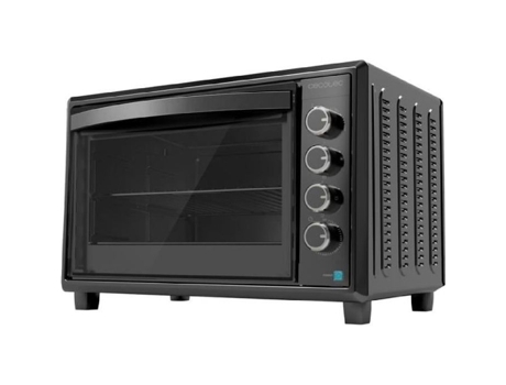 Bake&Toast 6090 Mini horno giroscópico negro CECOTEC
