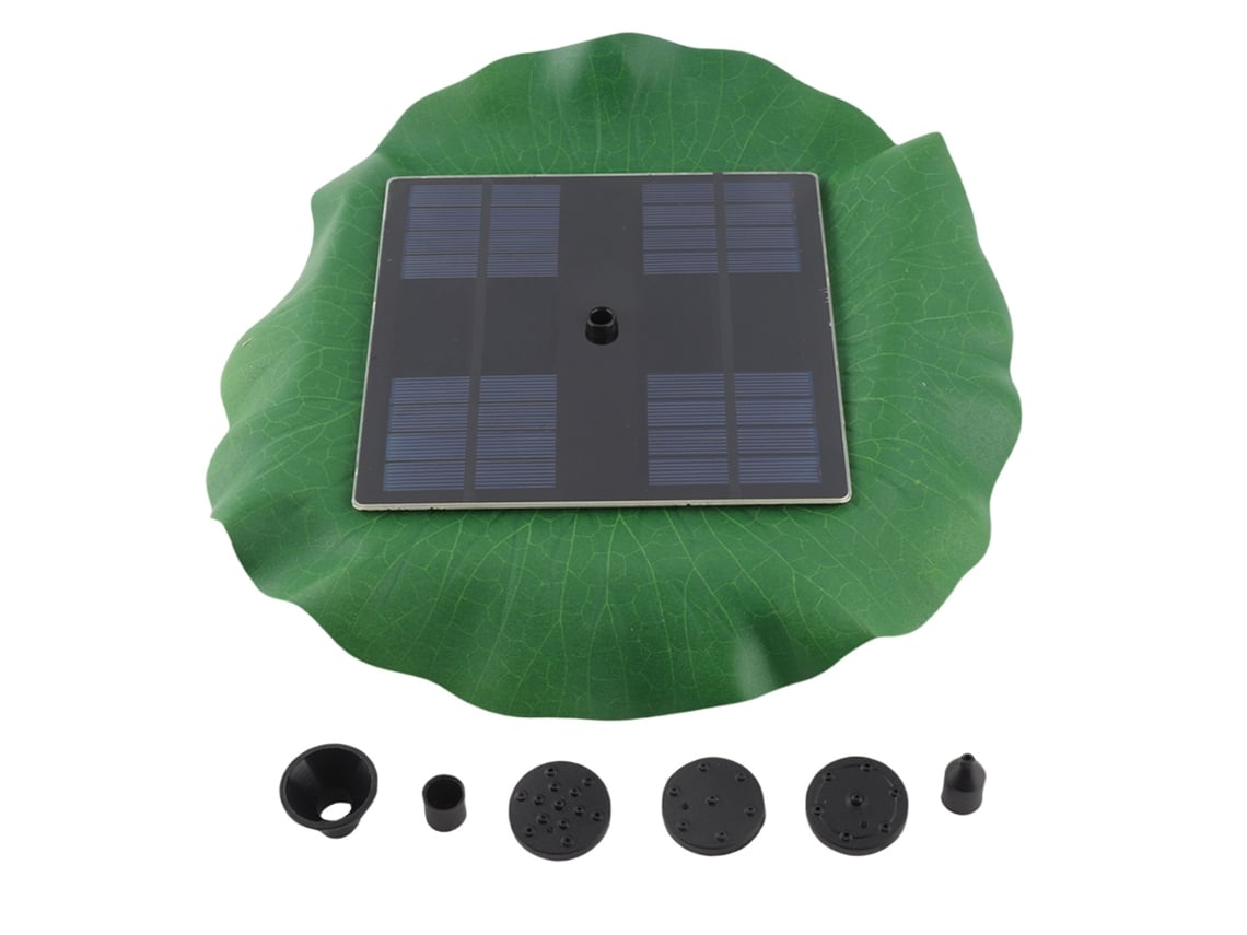 Fuente Solar Con Bomba Sin Escobillas De 8 V Y 1,6 W Para Jardín, Estanque, Piscina, Decoración Y Para Atraer Pájaros.
