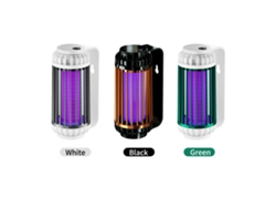 Matamoscas Eléctrico Usb Con Luz Nocturna Blanca Cálida Para El Hogar, Camping Y Jardín.