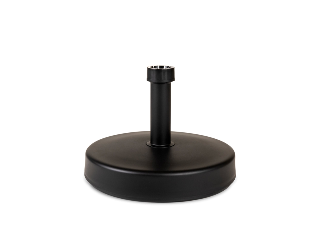 Suporte para guarda-sol de exterior Preto, base recarregável, 17 GARBAR