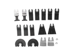 Kit De 18 Hojas De Sierra Oscilantes Universales Para Cortar Metal, Madera Y Plástico.