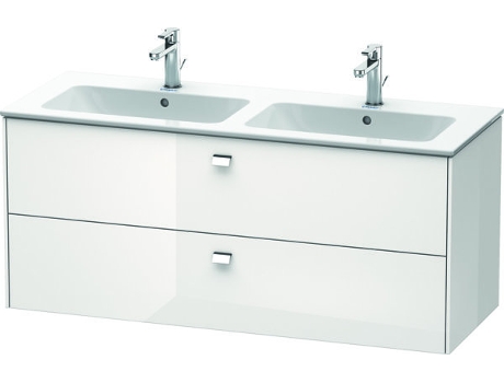 Mueble alto de pared DURAVIT Brioso 129,0 x 47,9 cm con 2 cajones incl. hueco para sifón y delantal para lavabo ME by Starck 233613
