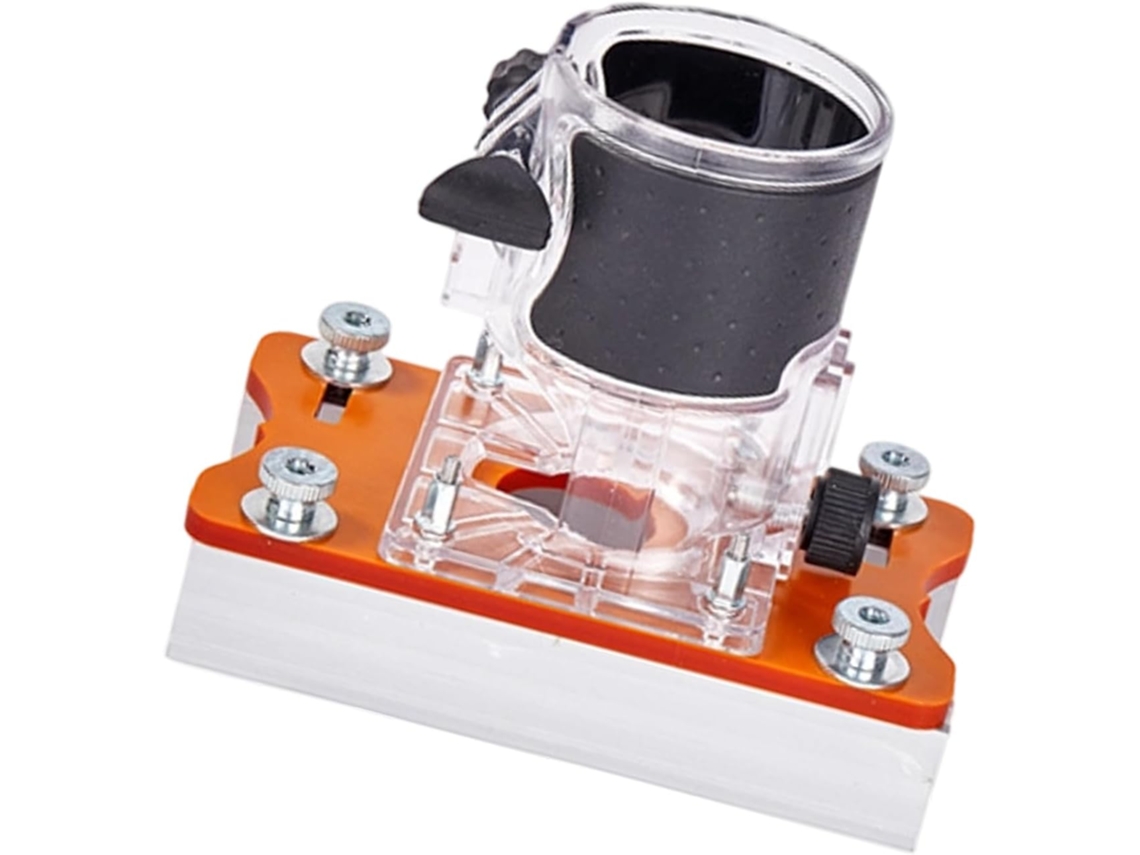 Exterior 2 En 1 Para Desbrozador De Madera Y Soporte De Fijación Para Máquina Coupe 50 Mm, Fraisage