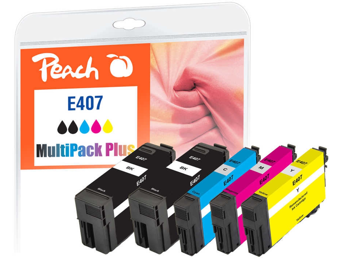 PEACH PI200-938 Cartucho De Tinta 5 Unidades Compatible Negro Cian Magenta Amarillo