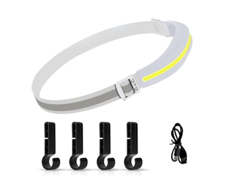 Linterna frontal LED Luz recargable USB-C, Linterna frontal ligera - Lámpara frontal ligera para acampar