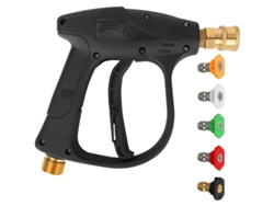 Pistola De Hidrolavadora De 4350 Psi Con Lanza De Espuma Y Boquillas Ajustables.