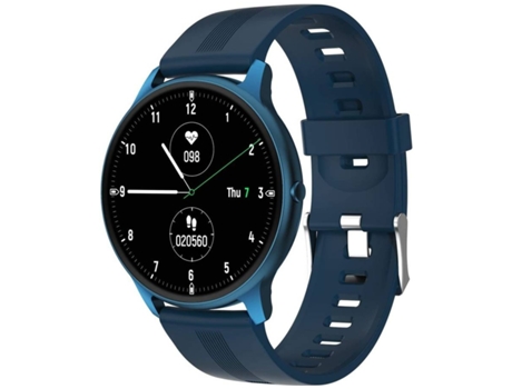 Smartwatch MDUG Monitor de Frequência Cardíaca Azul