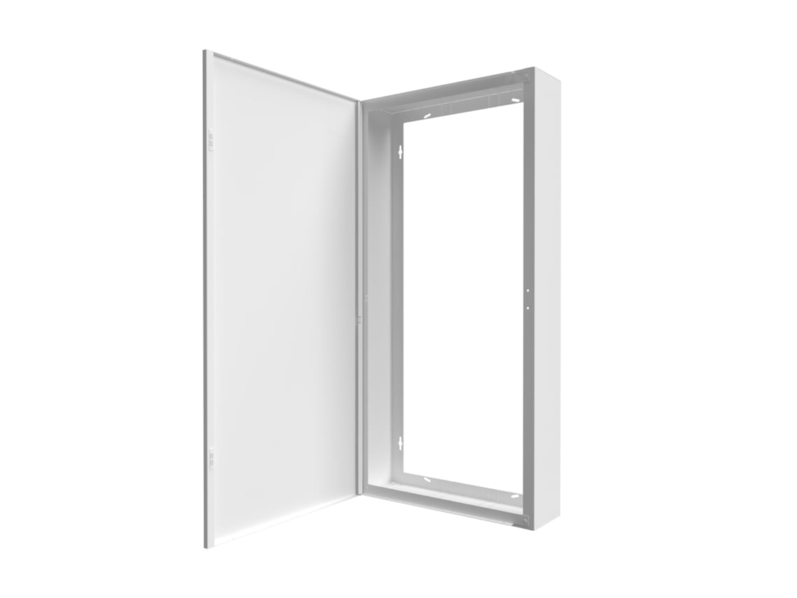 Caja De Revestimiento Atole 18 Módulos De Acero Blanco Para Cuadros Eléctricos – Al 92 X An 45 X Pr 14 Cm – Ref. Rchm184