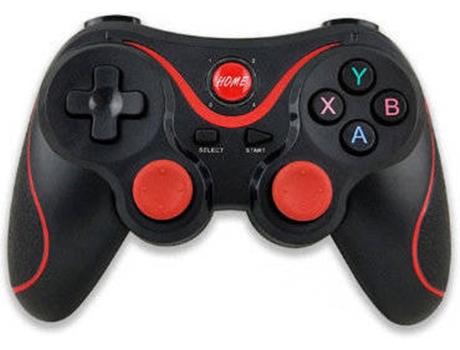 Controlador de juego T3/X3 para Ps3 Joystick inalámbrico Bluetooth 3,0 Android Gamepad Control remoto para juegos para Pc teléfono tableta 10 negro...