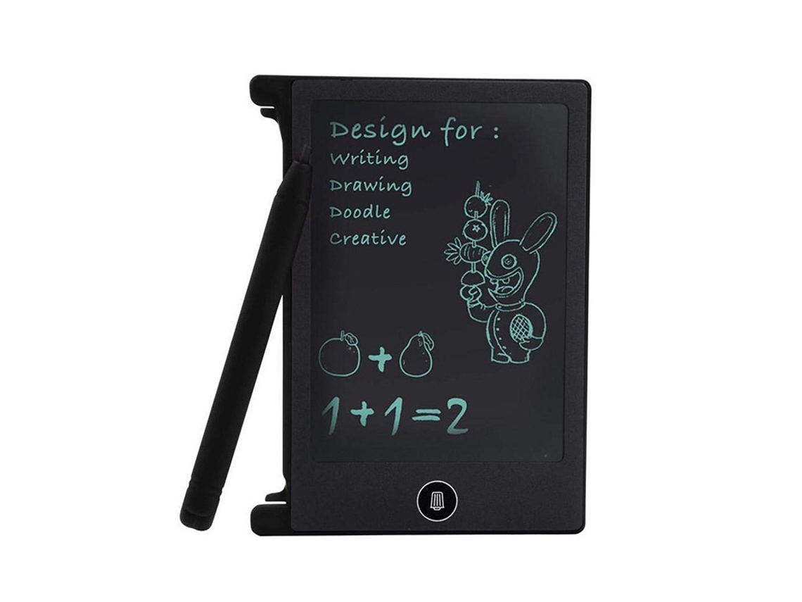Tableta interactiva de escritura y dibujo CSYY LCD de 4,4 pulgadas para niños (negra)