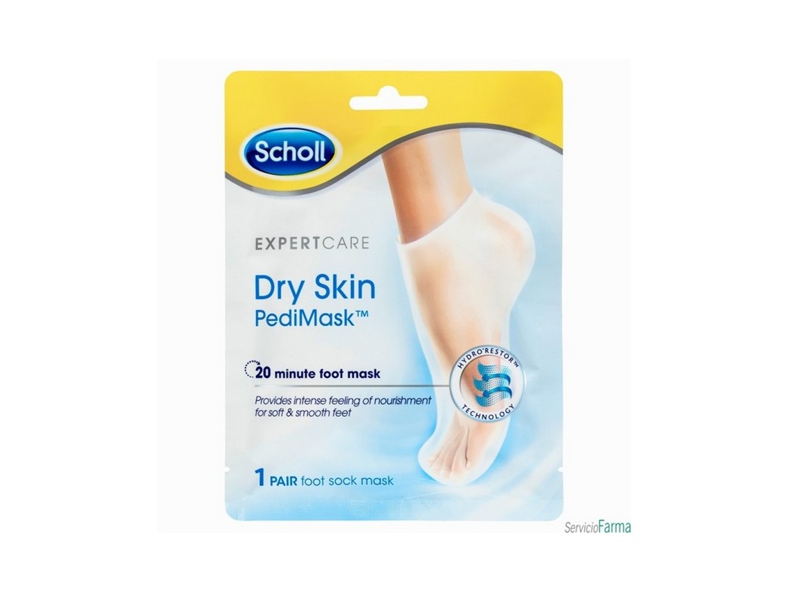 Crema de Pies SCHOLL Mascarilla nutritiva y hidratante (1 ml)