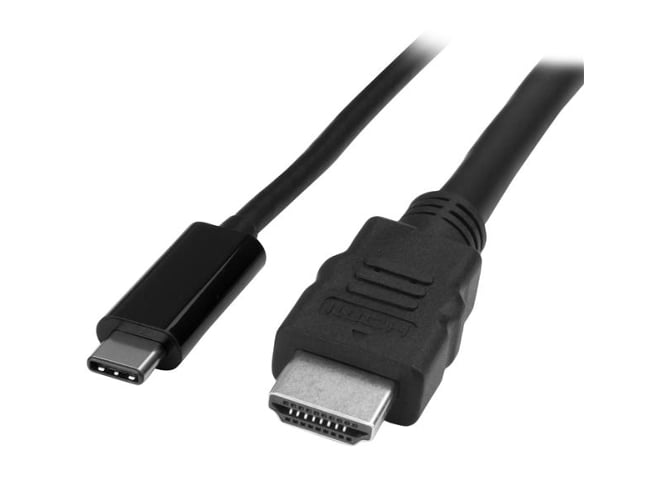 Cable Adaptador de Vídeo STARTECH CDP2HDMM1MB 1m USB C HDMI