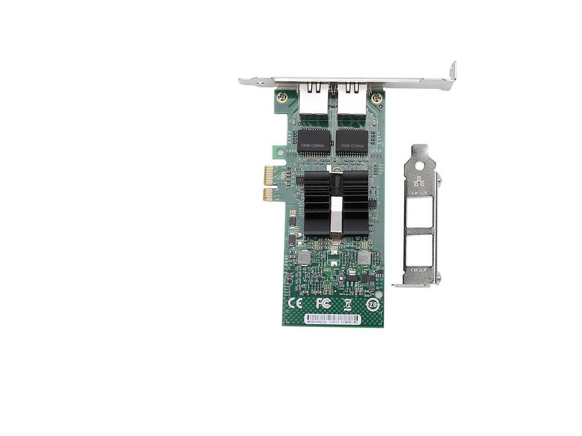 Vlrla-2026novointel 82576-t2 Tarjeta De Red Gigabit De Doble Puerto Pci-e