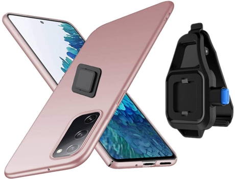 Funda Redmi 9T Turtleshell con Soporte de Cintura Rosa