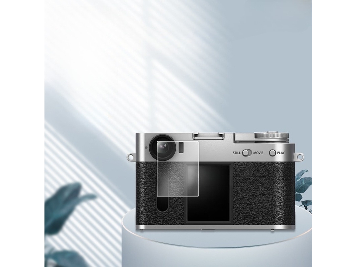 Juego de 5 protectores de pantalla de vidrio templado, antirroturas y con montaje en arco, para Fujifilm X Half DIGITALLAB