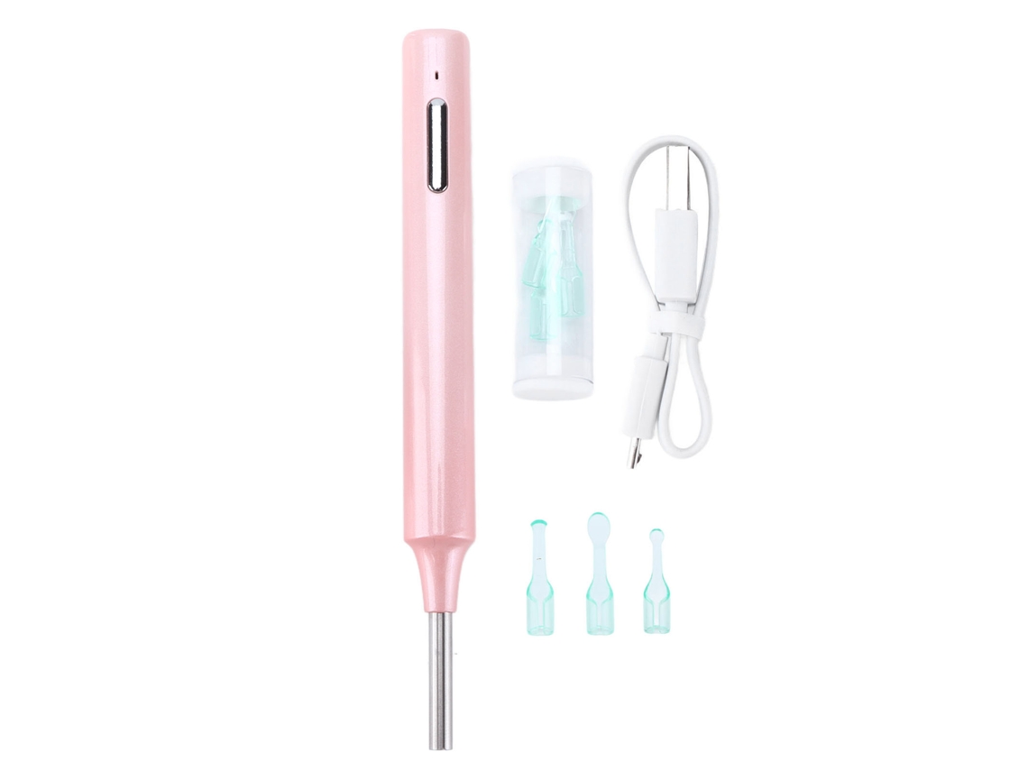 Endoscopio Para Limpieza De Oídos Z10 Con Cámara Wifi Hd, Resistente Al Agua, Herramienta Rosa Para La Eliminación De Cera.