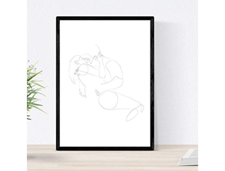 Poster NACNIC Dibujos y Bocetos a Una Linea (A3)