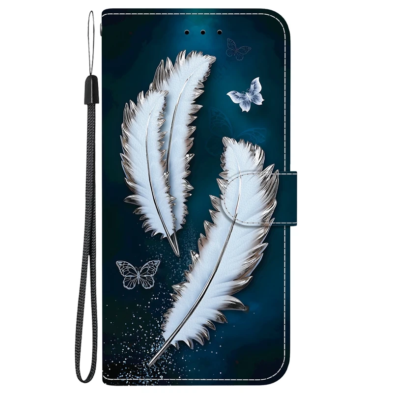 B9para Samsung A17 5gsamsung Galaxy A17 A 17 5g Sm-a176b Funda De Cuero Abatible De Moda