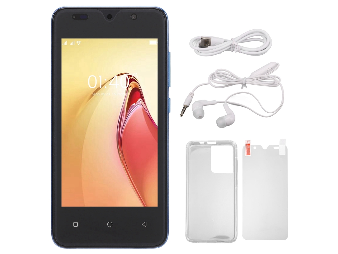 Smartphone Ultradelgado Reno8 Pro, Pantalla De 4,66 Pulgadas, 2 Gb De Ram, 32 Gb De Almacenamiento, Android, Reconocimiento Facial, Azul Claro.