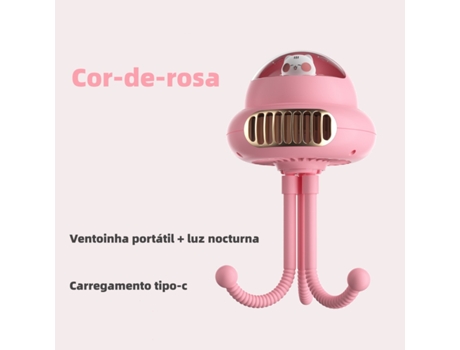 Ventilador para cochecito, se fija al cochecito, mini ventilador portátil SITAY