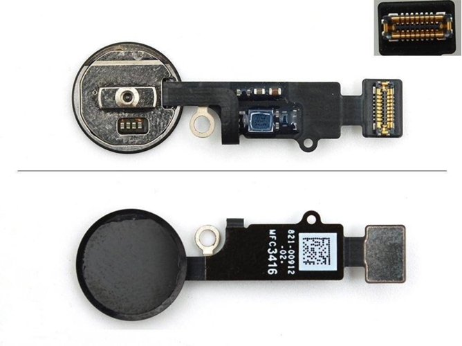 Botón Home Flex iPhone 7 Negro