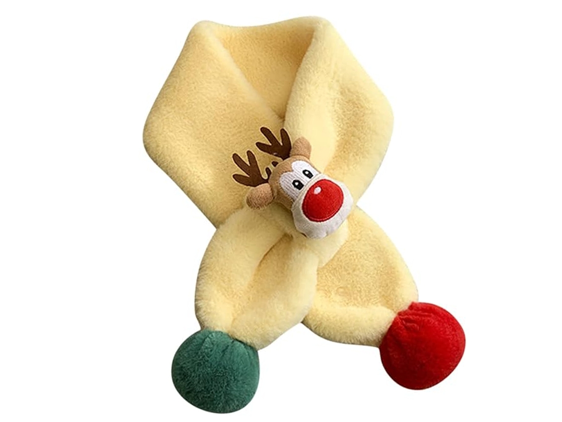 Bufanda de felpa para niños y niñas, acogedora para el invierno. TRUYUETY