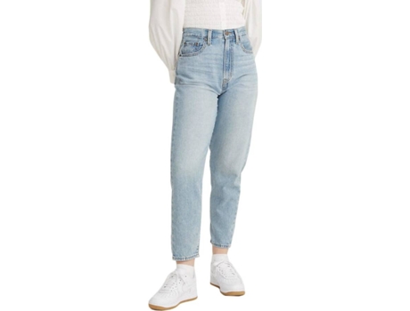 Pantalones Vaqueros LEVIS High Loose Taper Algodón Mujer (W29L29 - Azul)