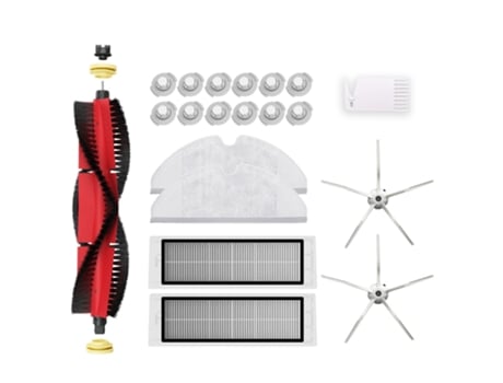 Accesorios de repuesto de 20 piezas para aspiradora Xiaomi Roborock S5 Max S50 S55 S6 S6, pieza de filtro HEPA, cepillo principal B